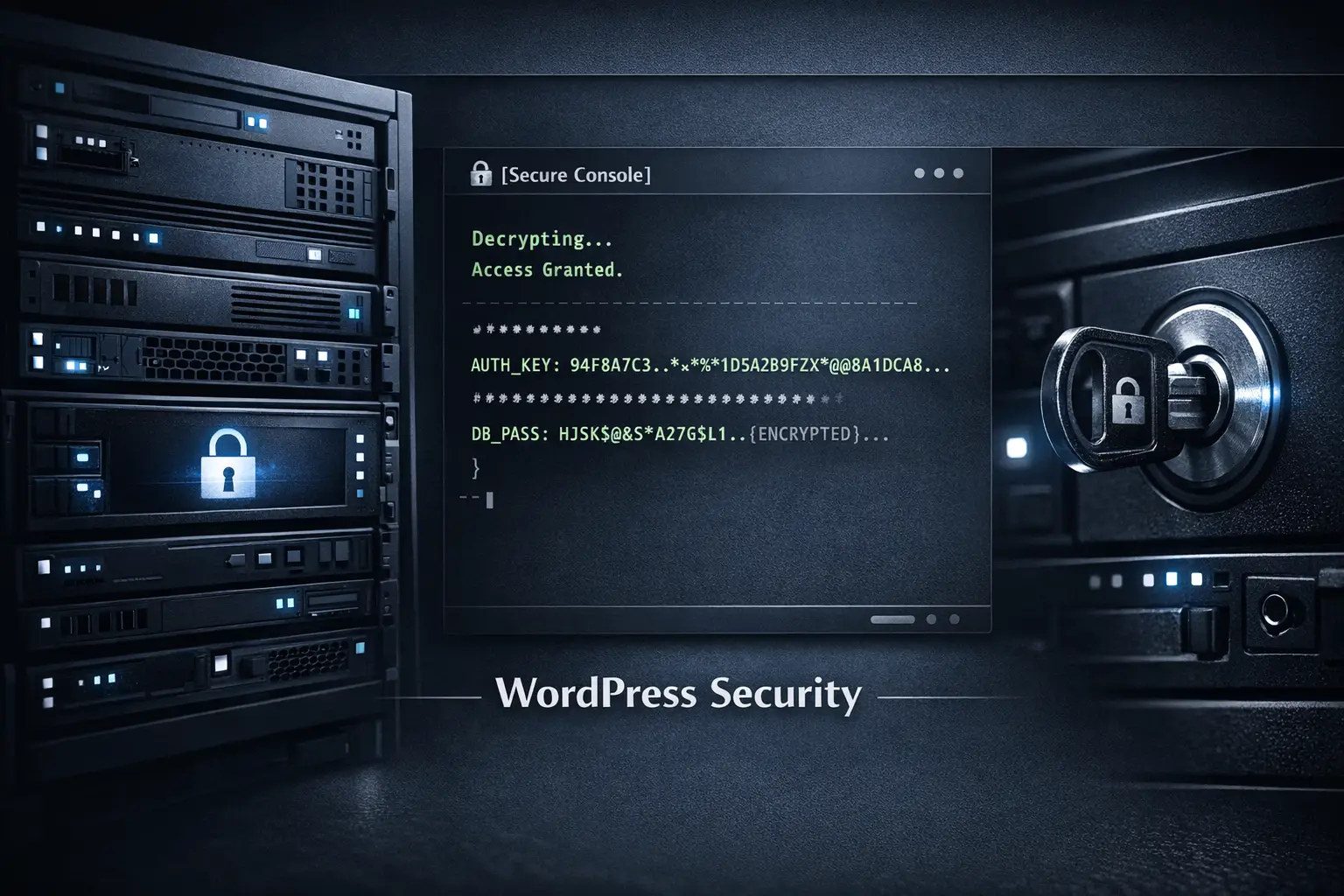 Home wordpress security